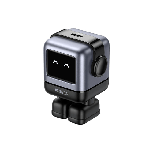 Cargador Mini GaNRobot 30W serie Nexode 1 USB-C de Carga Rápida Tecnología GaN II Multiprotocolo PD/QC/SCP/FCA Carga Inteligente Pantalla LED Zapato Magnético Extraíble Thermal Guard Color Negro. 15550 - Código: 15550 | Compra en Guadalajara