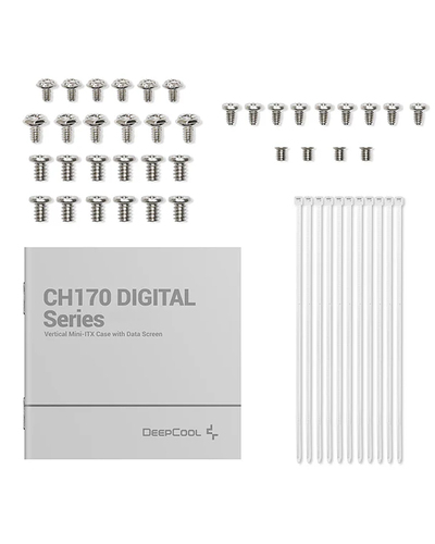 DeepCool CH170 DIGITAL mini tower behuizing – Foto 5 van 6