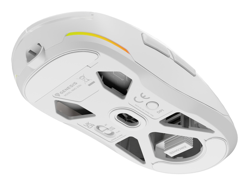 GENESIS NMG-2194 Zircon 660 Pro Gaming Muis Wit, afbeelding 2