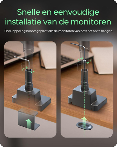 ICY BOX IB-MS702-T monitorarm, afbeelding 6