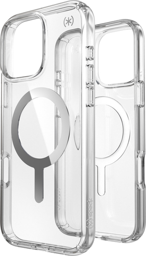 Speck Presidio Perfect Clear + MS Apple iPhone 16 Pro Max Clear - with Microban – image 4