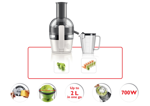 Philips Viva Collection HR1855/30 juice maker Juice extractor – image 3