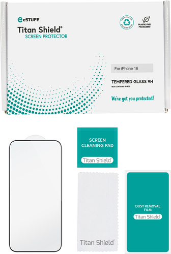 eSTUFF ES501421-50BULK protector de pantalla o trasero para teléfono móvil Apple 50 pieza(s)