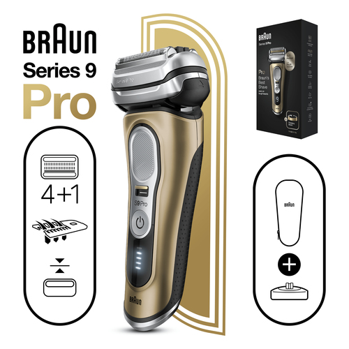 Braun Series 9 Pro 81747593 men's shaver Foil shaver Trimmer Gold – image 3