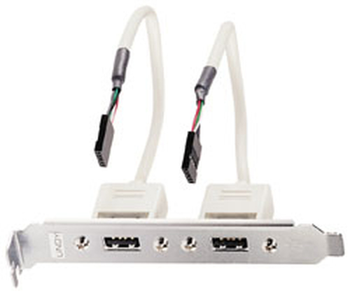 Lindy USB-adapter, 0.14m