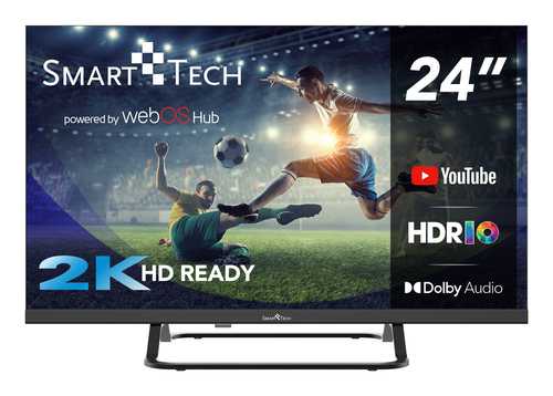SMART Technologies 24HW01V TV 61 cm (24") HD Smart TV Wi-Fi Black 180 cd/m²
