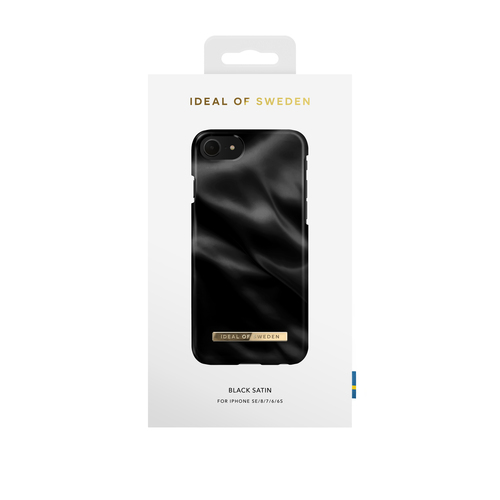 iDeal of Sweden Printed Case iPhone 8/7/6/6S/SE Black Satin