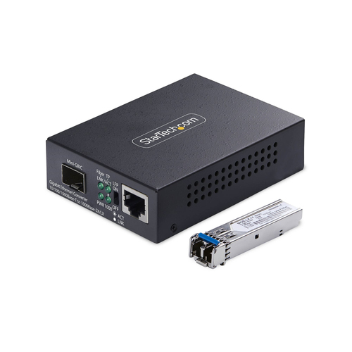 STARTECH SM LC Fiber Media Converter