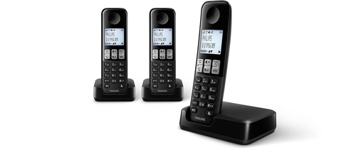 Philips Cordless phone D2303B/22
