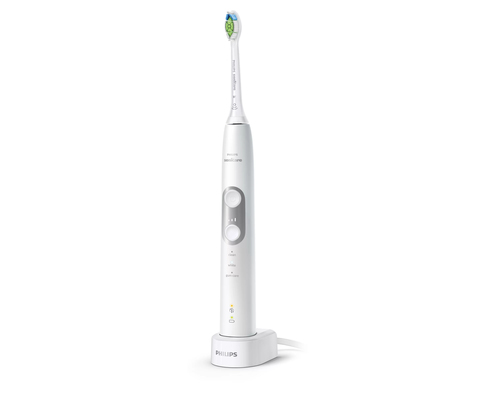 Philips HX6877/48 electric toothbrush Adult Sonic toothbrush Silver, White