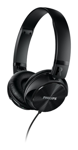 Philips SHL3750NC/27 headphones/headset Wired Head-band Office/Call center Black