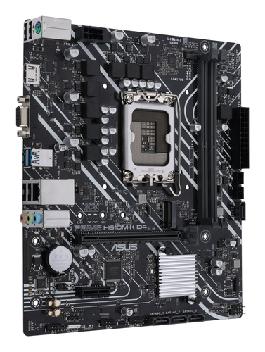 Asus Intel H610 Prime H610M-K D4 Lga 1700 DDR4 micro Atx Motherboard - image 3