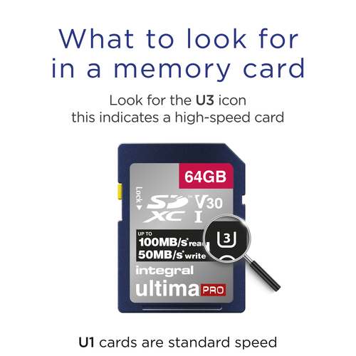 Integral 64GB SDXC UHS-1 U3 CL10 V30 UP TO R-100 W-50 MBS WITH METAL CARD CASE TWIN PACK – image 4