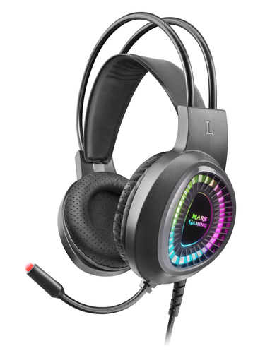 Mars Gaming MH220 headphones/headset Wired Head-band Black