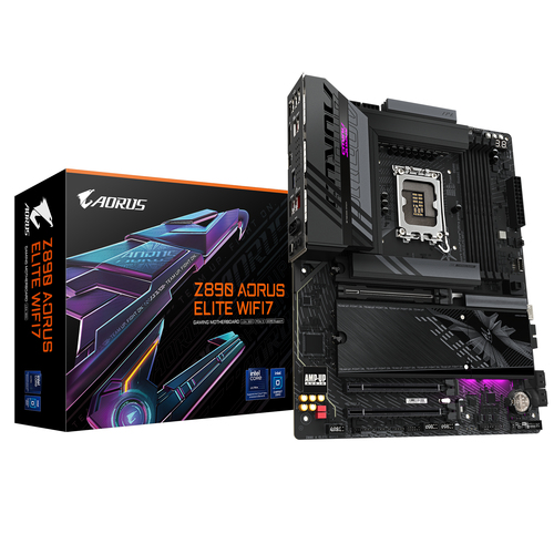 Z890 A ELITE WIFI7 MB GIGABYTE Z890 AORUS ELITE ATX LGA1851 4DDR5 THUNDERBOLT 2USB32A BT54 WIFI7 Z890 A ELITE WIFI7 -  Z890 A ELITE WIFI7