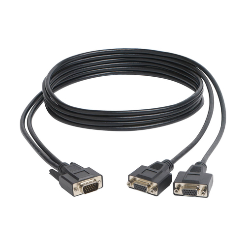 CABLE DIVISOR EN Y VGA DE ALTA  RESOLUCION HD15 M A 2X H 183M  - P516-006-HR