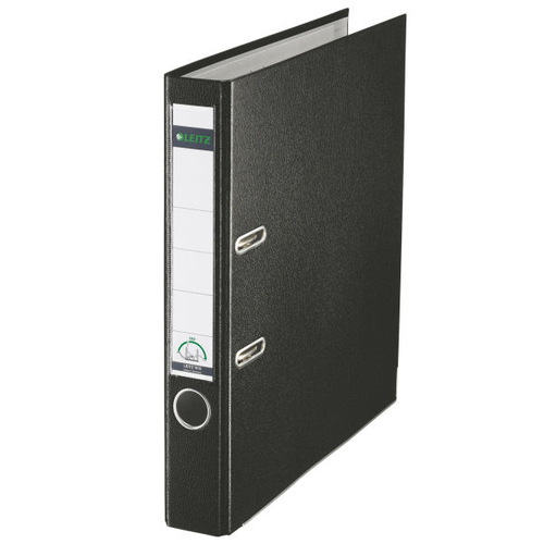 Leitz 180° Plastic Lever Arch File Ringmappe A4 Schwarz