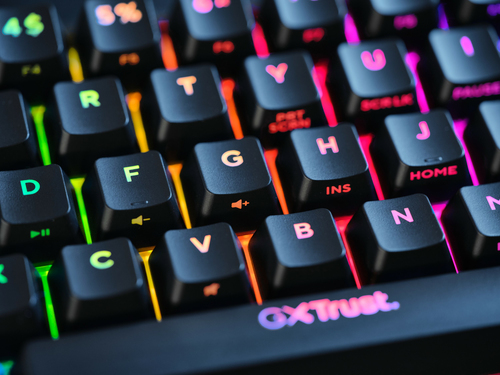 Trust GXT867 ACIRA 60% MINI GAMING KEYBOARD US QWERTY Toetsenbord Zwart, afbeelding 10