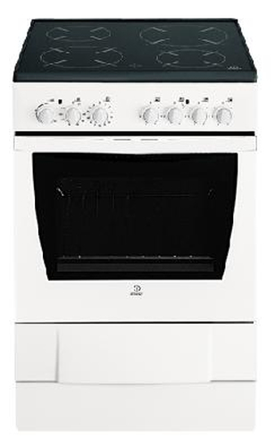 Indesit K6C320WG cooker Freestanding cooker Electric Gas White