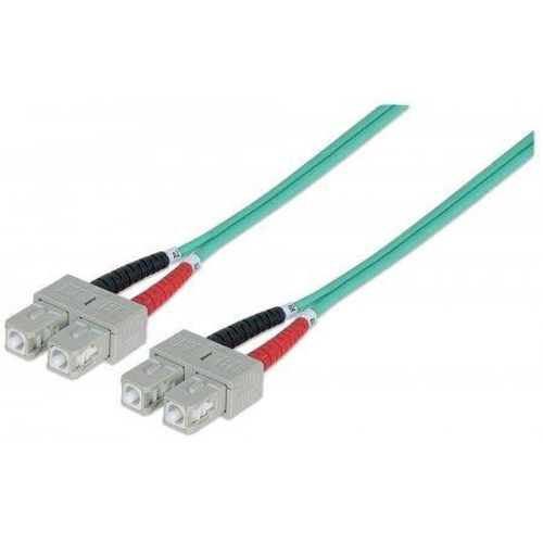 Techly SC M-M 20m InfiniBand a optický kabel Barva Aqua