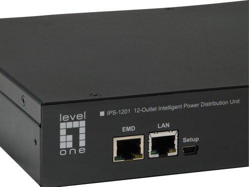 LevelOne 12-Outlet Intelligent Power Distribution Unit, 100-125V AC – image 2