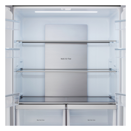 LG GMM42ABBEH American-style Fridge Freezer - Matte Black, Black - image 8