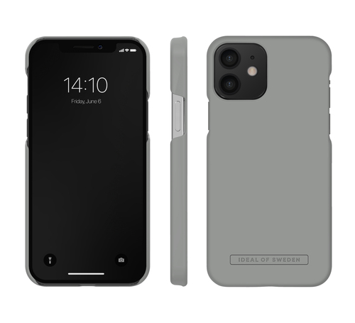 iDeal of Sweden Seamless Case iPhone 12/12P Ash Grey – image 3