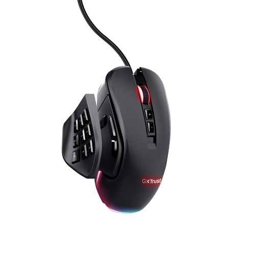 Trust GXT 970 Morfix компьютерная мышь Игровой Для правой руки USB тип-A Оптический 10000 DPI