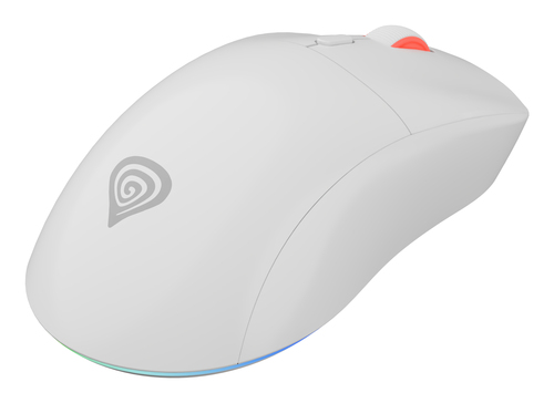 GENESIS NMG-2090 Zircon XIII Gaming Muis Ambidextrous RF Wireless + USB Type-C Wit, afbeelding 2