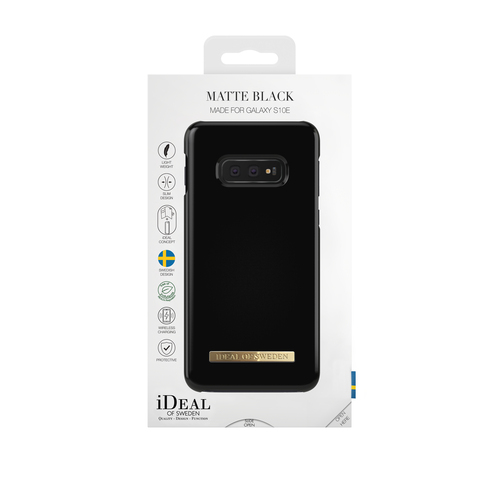iDeal of Sweden Printed Case Galaxy S10E Matte Black – image 2