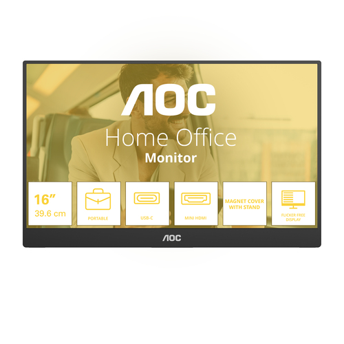 AOC 16T20E2 15.6inch 16:9 IPS 60Hz FHD