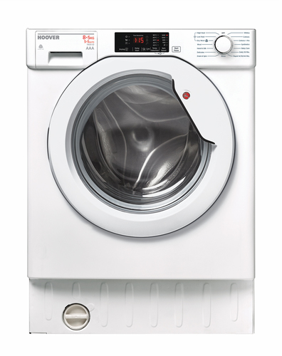 Hoover H-WASH&DRY 300 HBWD 8514D-80 стирально-сушильная машина Встроенный Фронтальная загрузка Белый