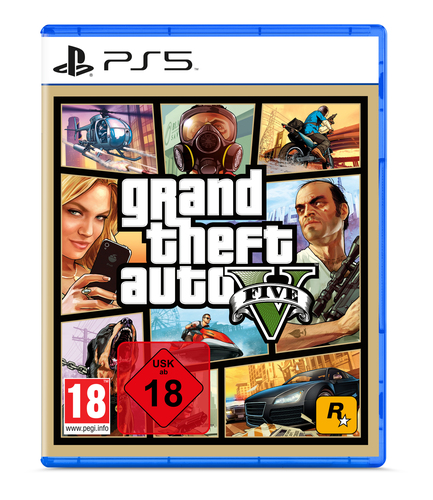 Sony Interactive Entertainment Grand Theft Auto V (PS5) Стандартная Мультиязычный PlayStation 5
