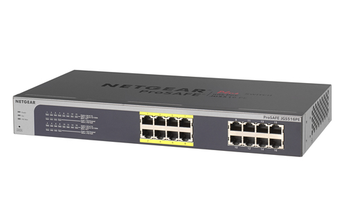 NETGEAR 16-Port PoE Gigabit Ethernet Plus Switch (JGS516PE) – image 3