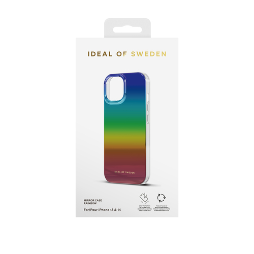 iDeal of Sweden Mirror Case iPhone 13 / 14 Rainbow – image 4