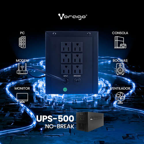 No Break VORAGO UPS-500