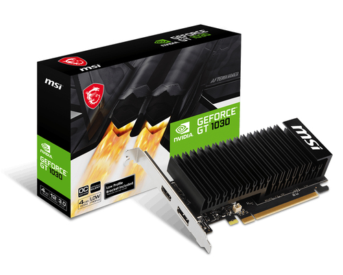 Msi GeForce GT 1030 LP 4GB OC Graphics Card - image 1