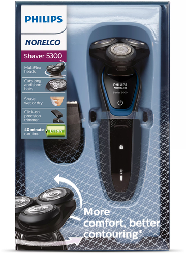 Philips Norelco Shaver 5100 S5203/81 men's shaver Rotation shaver Trimmer Black – image 2