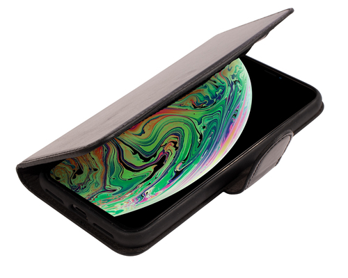 Mobiparts Excellent Wallet Case 2.0 Apple iPhone X, iPhone XS Jade Black – image 5