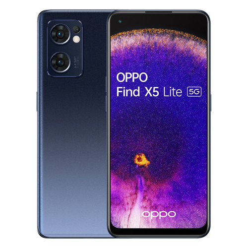 OPPO Find X5 Lite 16,3 cm (6.43") Две SIM-карты Android 12 5G USB Type-C 8 GB 256 GB 4500 mAh Черный