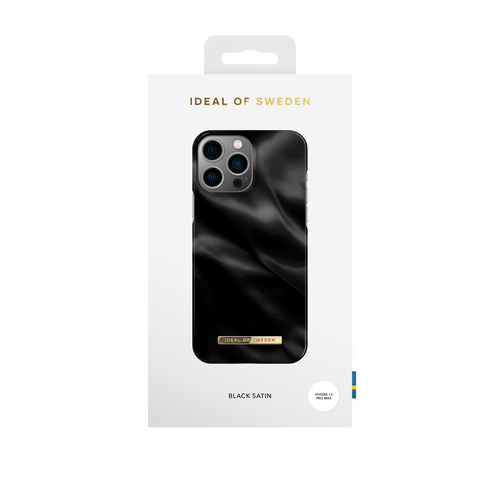 iDeal of Sweden Printed Case iPhone 12PM/13PM Black Satin – image 1