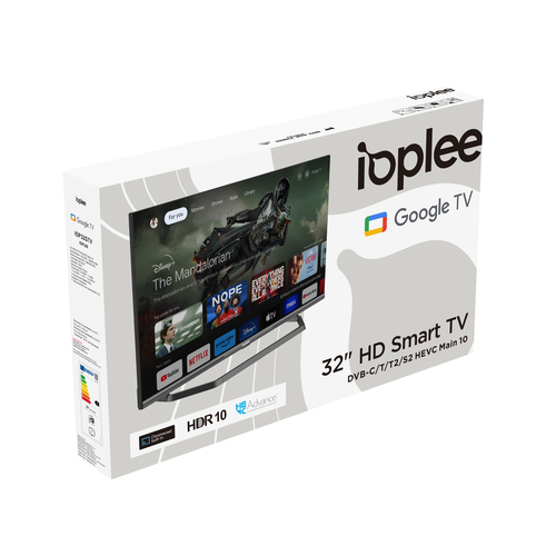 IOPLEE IOP32GTV TV 81.3 cm (32") HD Smart TV Wi-Fi Grey 200 cd/m² – image 2