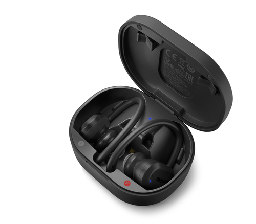 Philips 7600 series TAA7306BK/00 headphones/headset Wireless Ear-hook, In-ear Sports Bluetooth Black – image 2
