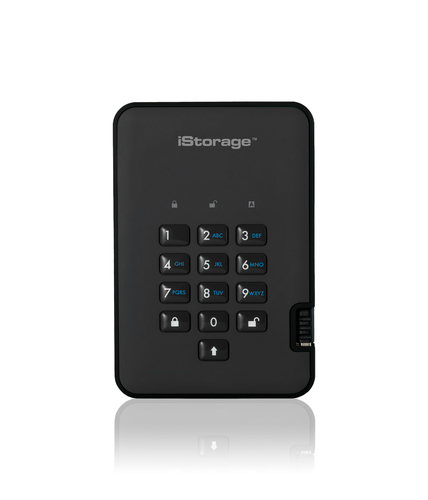 iStorage diskAshur2 16 TB USB тип-A 3.2 Gen 1 (3.1 Gen 1) Черный