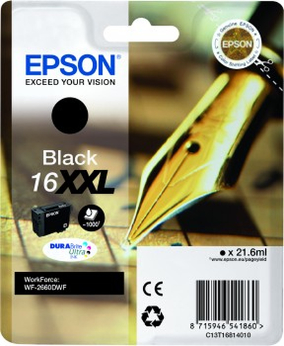 Epson 16XXL – Cartuccia nero originale (Penna e cruciverba)