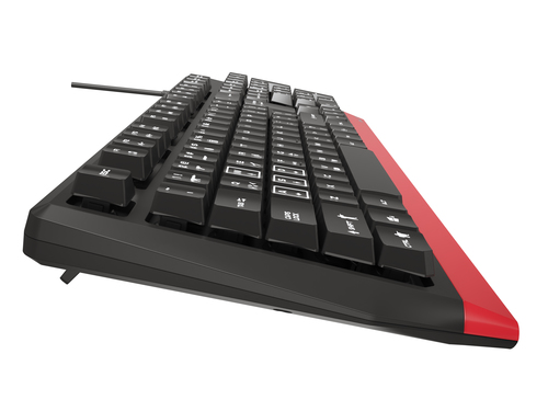 GENESIS NKG-1740 keyboard Gaming USB QWERTY US English Black, Red – image 3