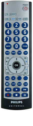 Philips SRU3005/27 télécommande Appuyez sur les boutons 0
