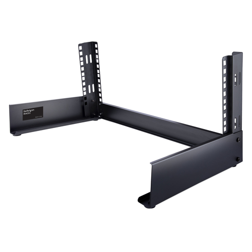 StarTech.com 4U Open Frame Desktop Rack - 2 Post - Free Standing Rack Rack Sort – billede 2