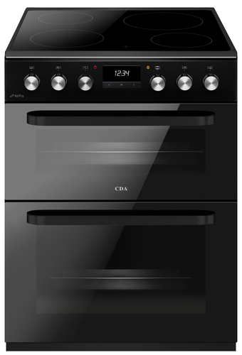 CDA CFC631BL cooker Freestanding cooker Electric Ceramic hob Black