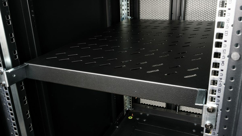 Equip legplanken variabel 19" voor Serverschränke,1U 100cm zwart, afbeelding 4
